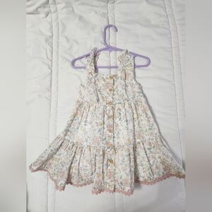 Floral Print Kids Dress